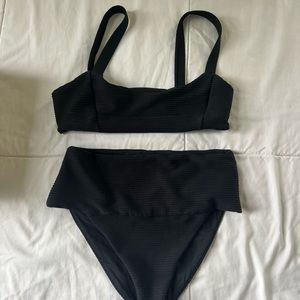L*Space Black Bikini Set